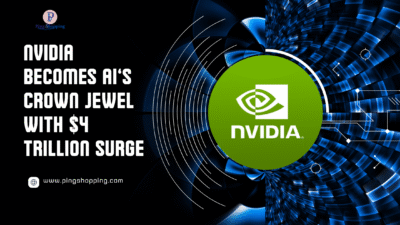 Nvidia hit the $4 T Mark