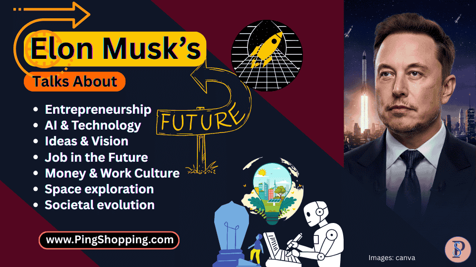 Latest blogs and articles from PingShopping Elon Musk on AI, Future, Space, & Entrepreneurs