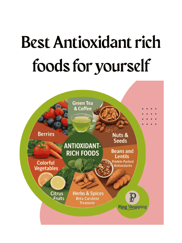 Top 10 daily foods rich in antioxidants